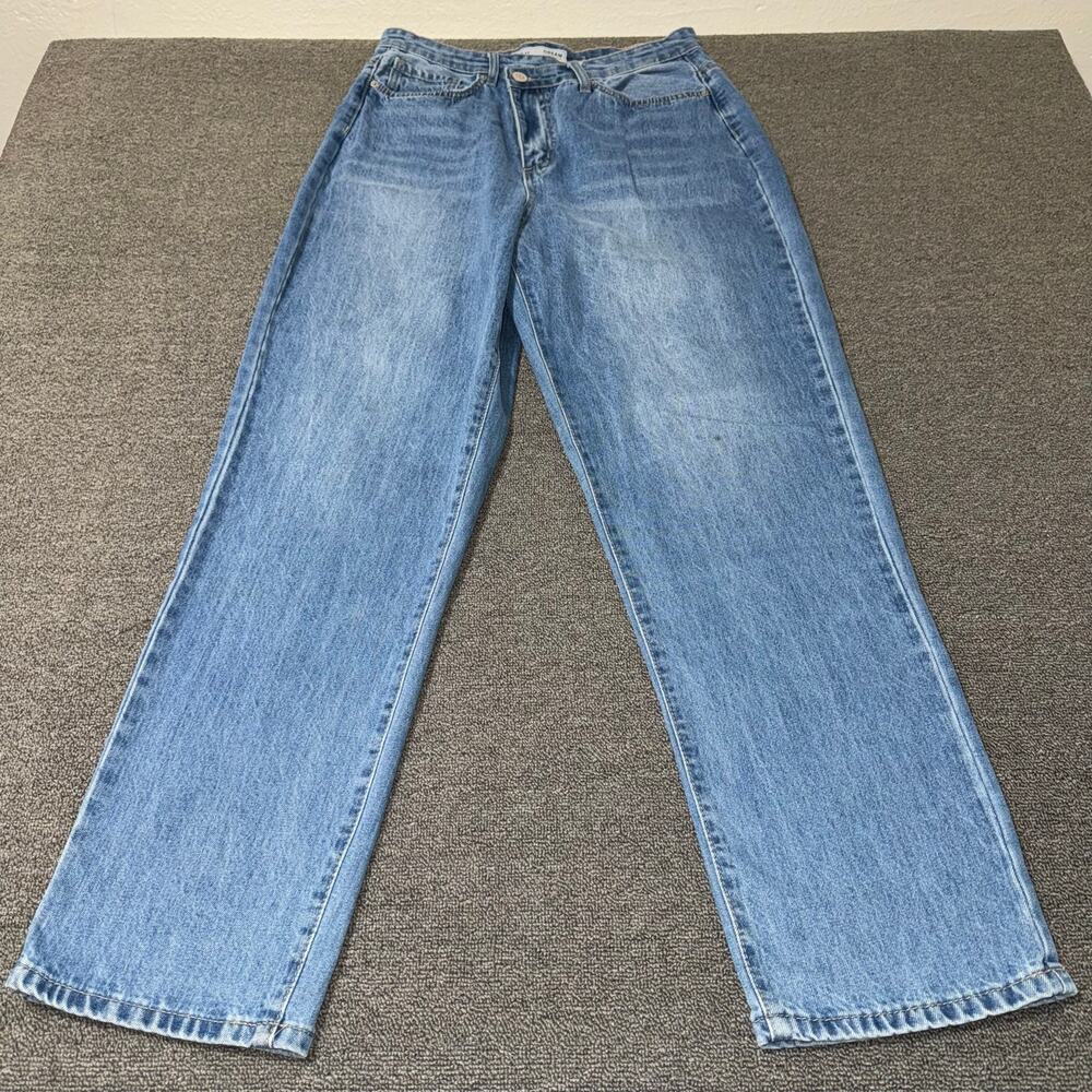 YMI Dream Authentic Denim Straight Leg Jeans Women's 28 Blue Medium Wash Casual